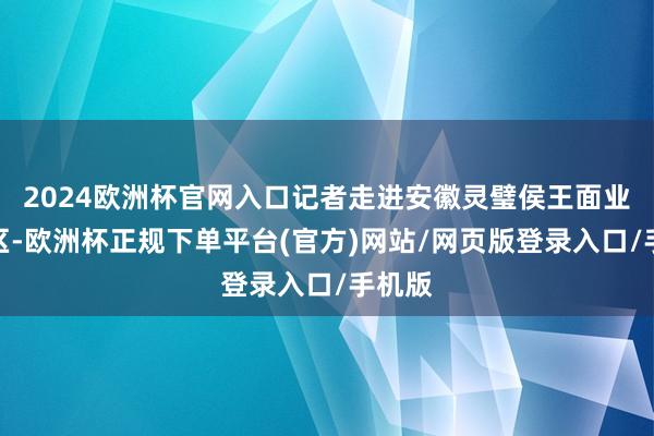 2024欧洲杯官网入口记者走进安徽灵璧侯王面业加工区-欧洲杯正规下单平台(官方)网站/网页版登录入口/手机版