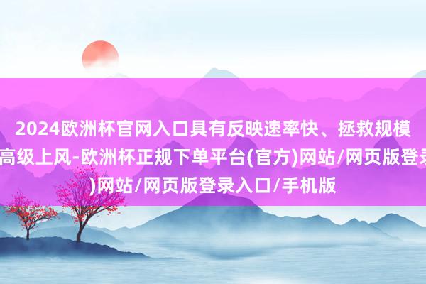 2024欧洲杯官网入口具有反映速率快、拯救规模广、拯救效果高级上风-欧洲杯正规下单平台(官方)网站/网页版登录入口/手机版