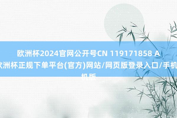 欧洲杯2024官网公开号CN 119171858 A-欧洲杯正规下单平台(官方)网站/网页版登录入口/手机版